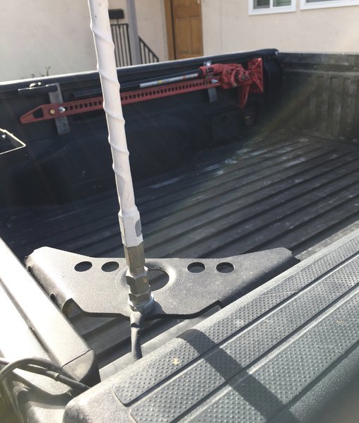 Bed Corner Tie Downs for 0515 Toyota At The Helm Fabrication