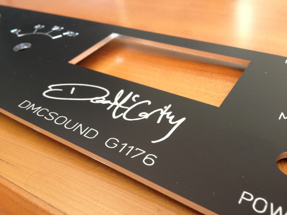 1176 Custom Front Panel