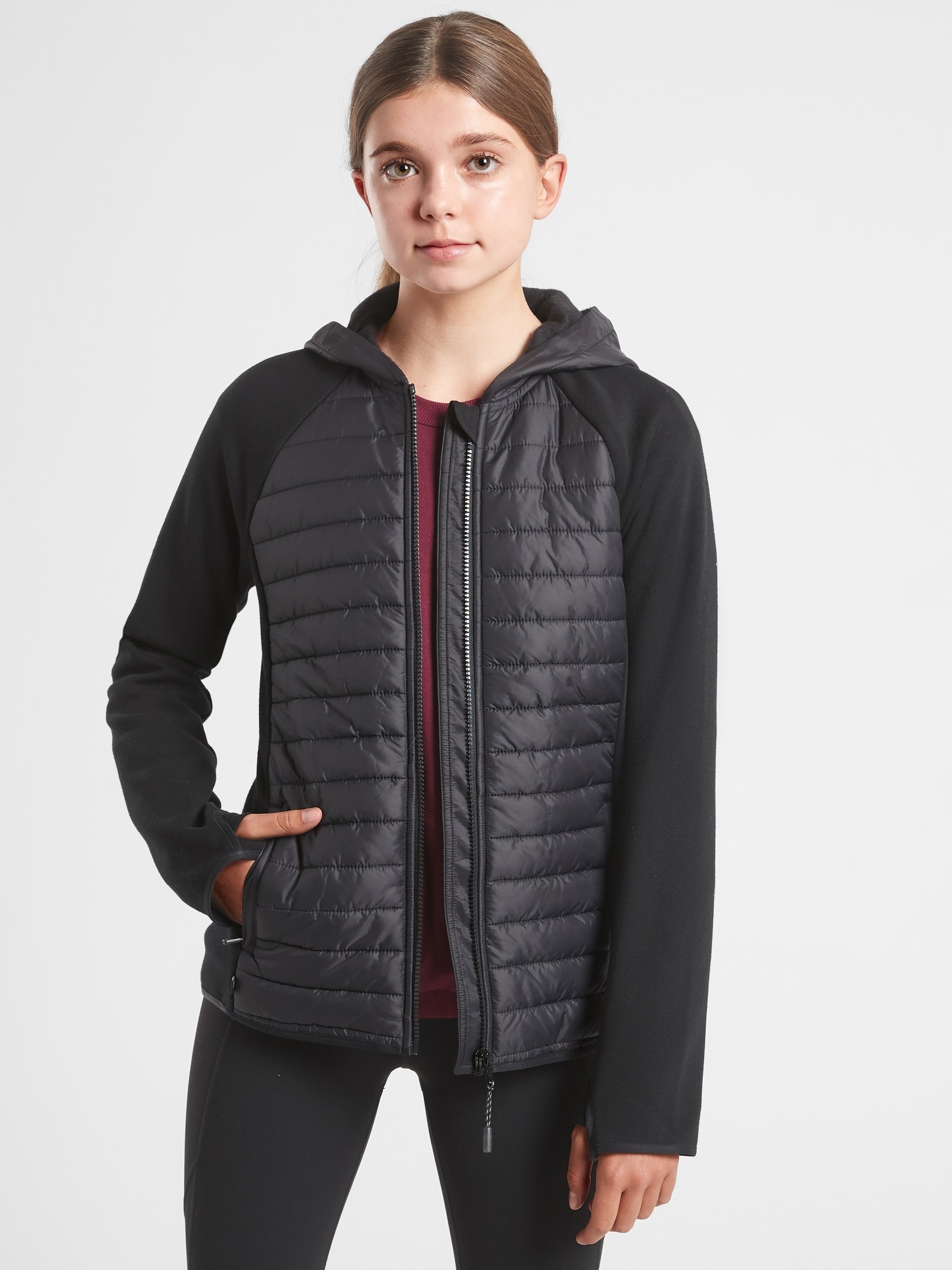 Athleta Girl HalfTime Hybrid Jacket Athleta