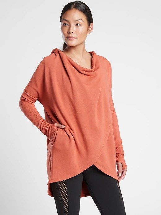 Purana Wrap Sweatshirt Athleta