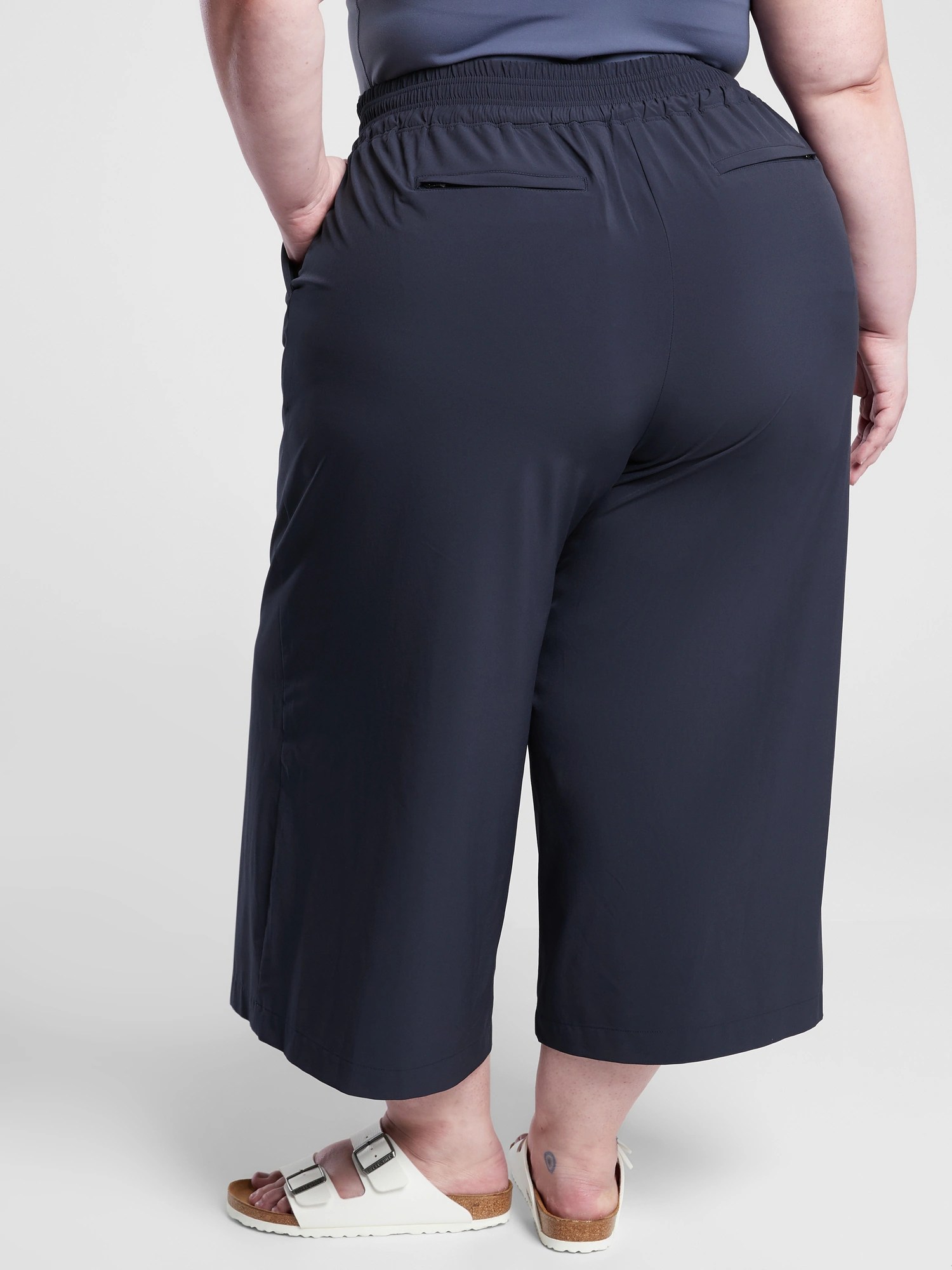 Brooklyn Wide Leg Crop Pant Athleta