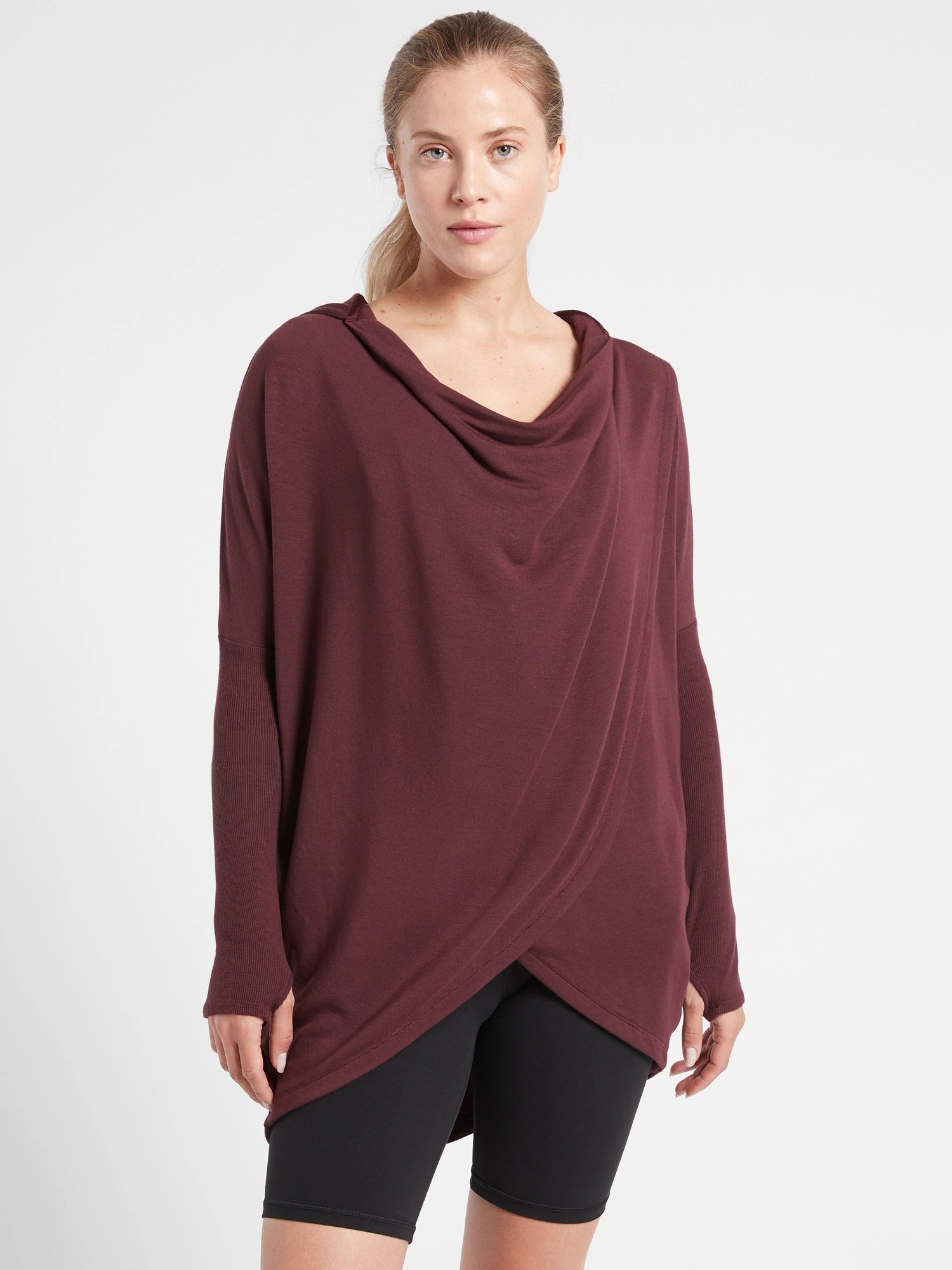 Purana Wrap Sweatshirt Athleta