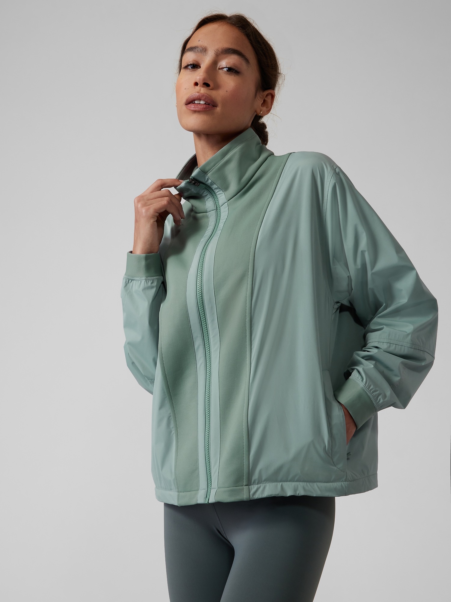Evolve Hybrid Fleece Jacket Athleta