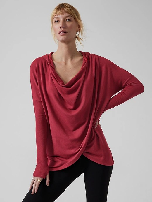 Purana Wrap Sweatshirt Athleta