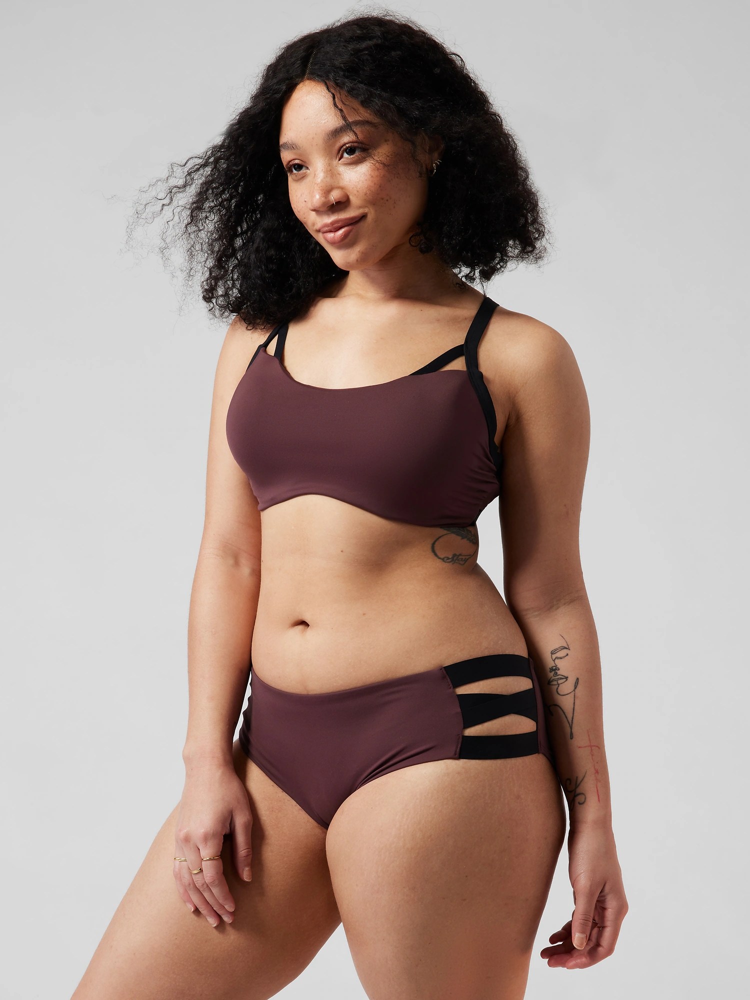 Palm Bra Cup Bikini Top Athleta