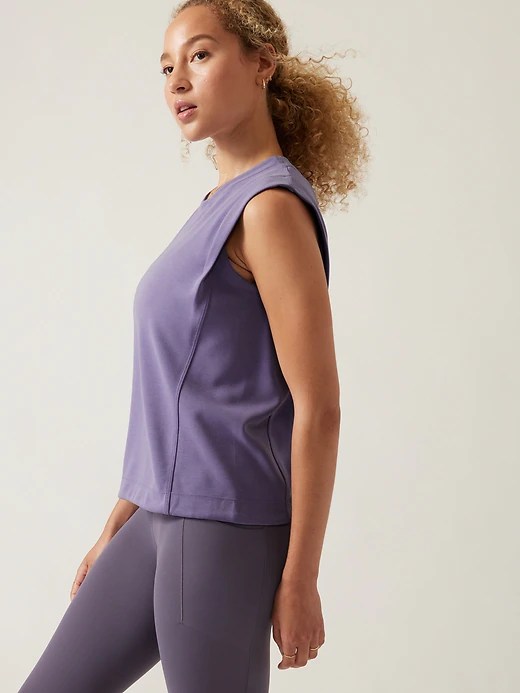 Seasoft Tank Sweatshirt Athleta