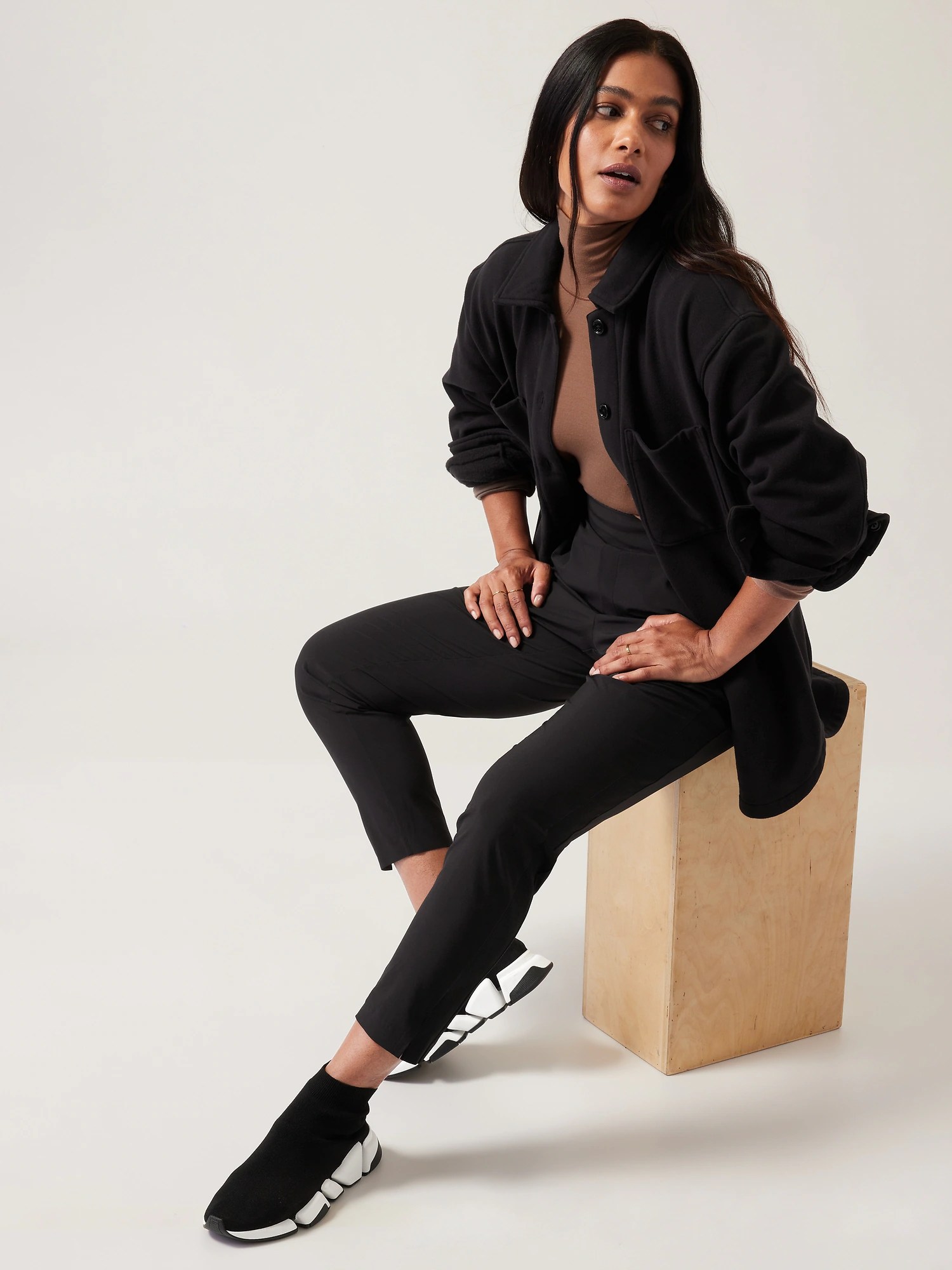 Retroplush Shirt Jacket Athleta