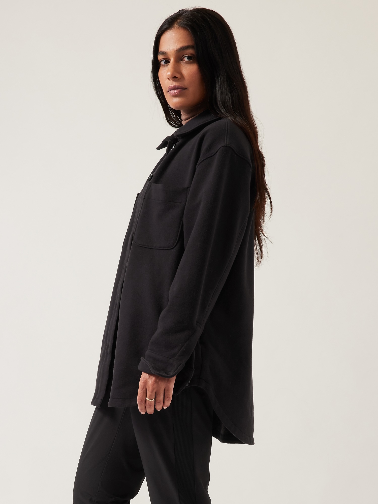 Retroplush Shirt Jacket Athleta