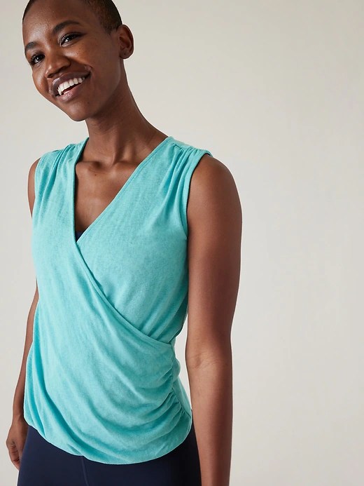 Breezy Wrap Tank Athleta