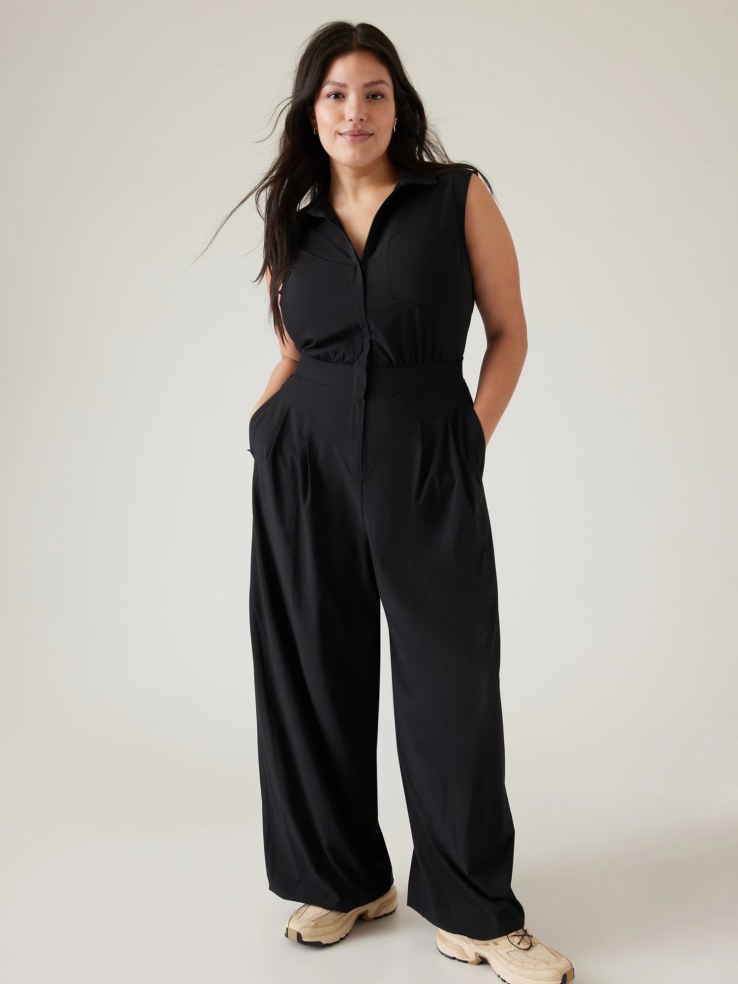 Brooklyn Heights Wide Leg Jumpsuit Athleta