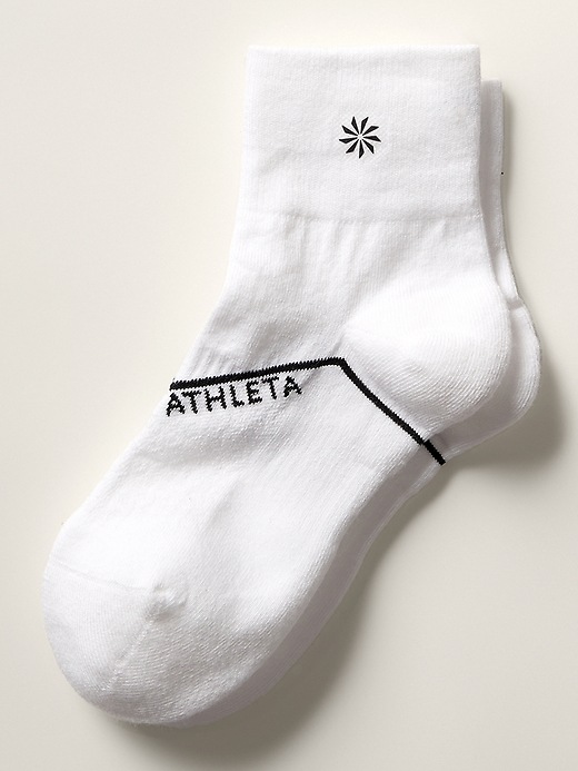 Athleta Everyday Quarter Crew Sock Athleta