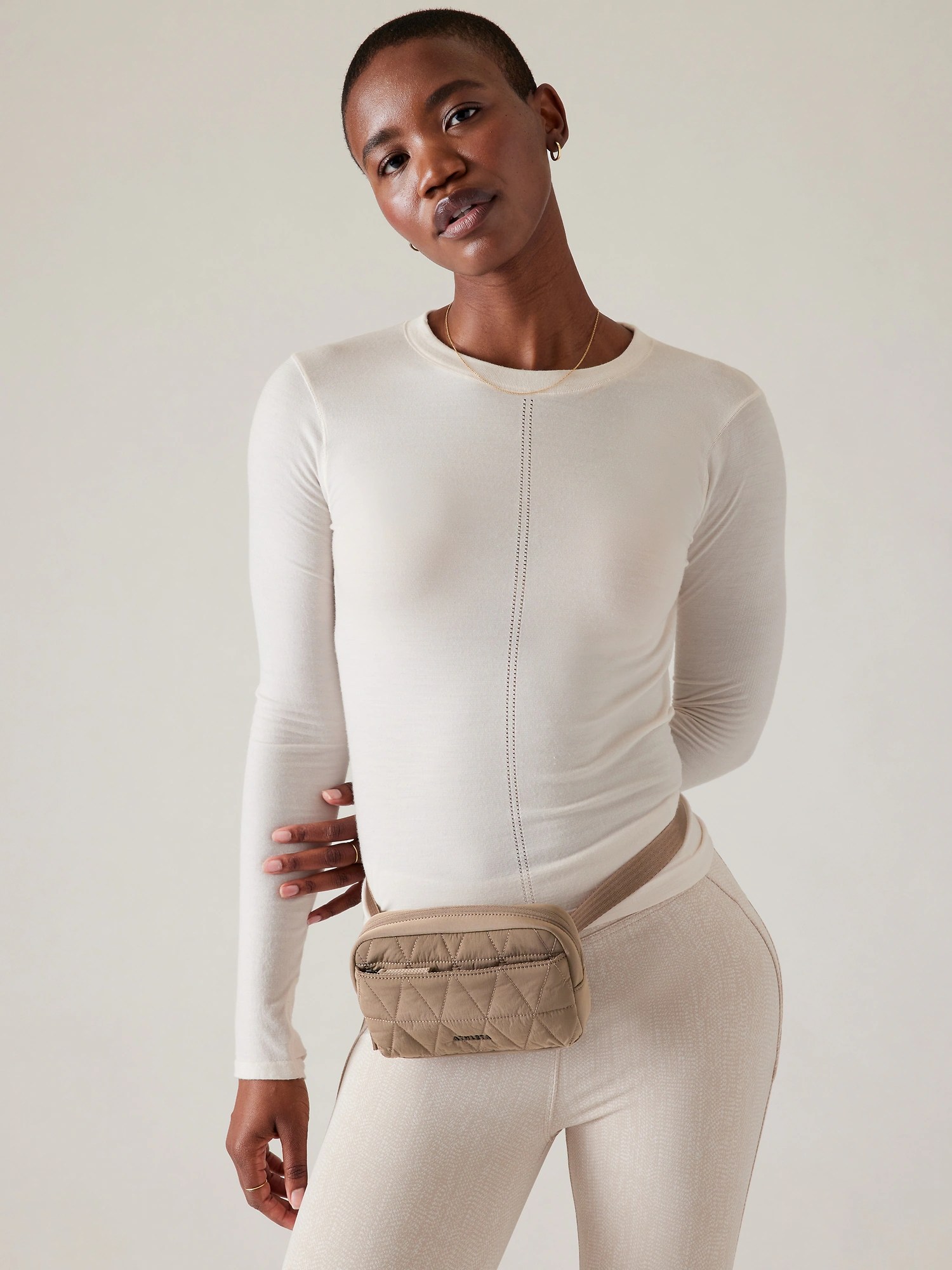All About Quilted Crossbody Belt Bag Athleta