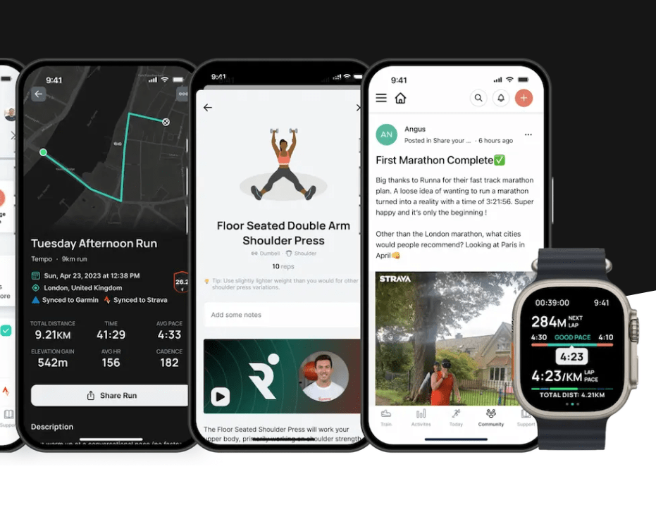 Runna Raises 6.3M for Running Coach App Athletech News