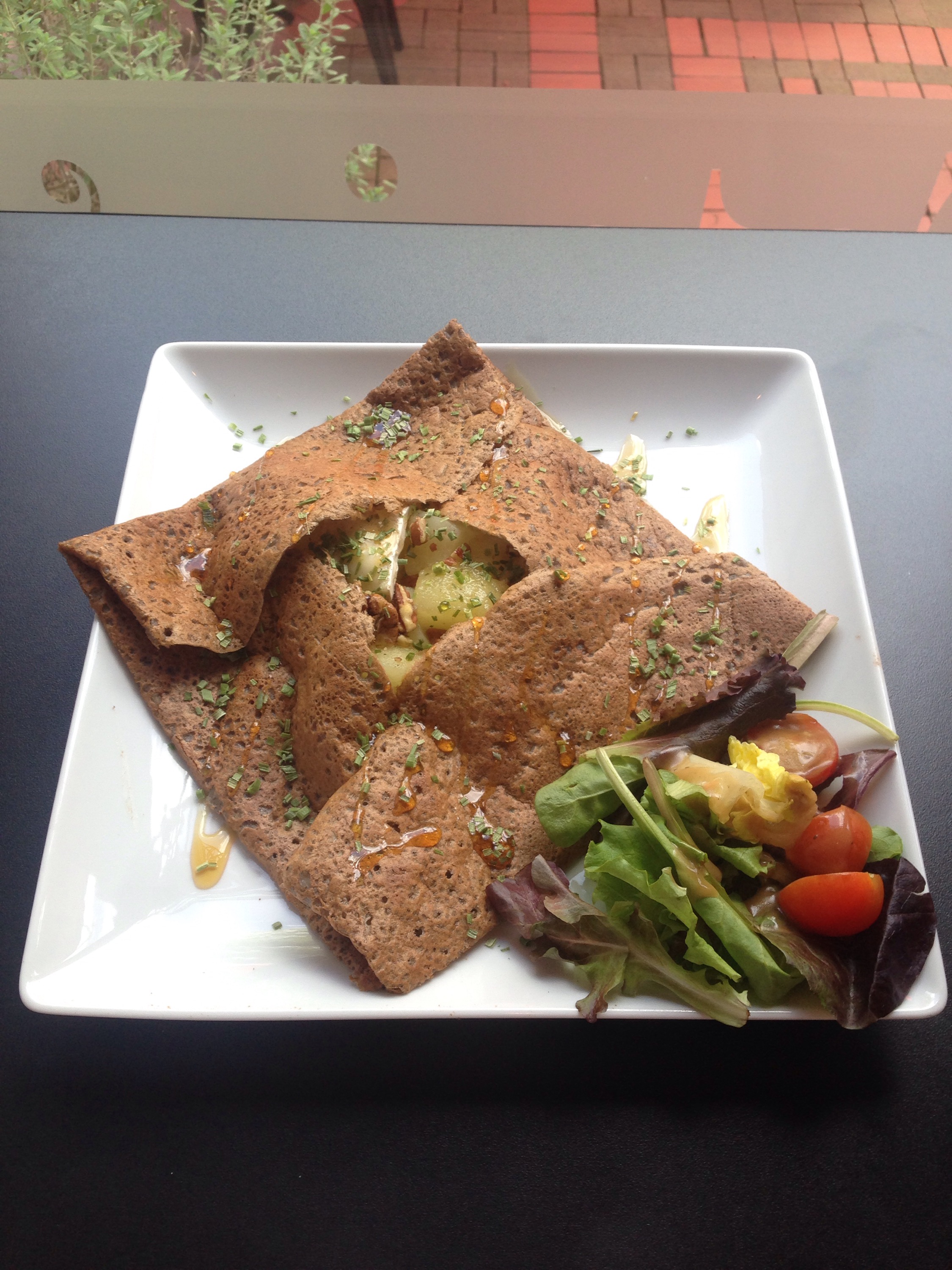 Lunch at Cafe Framboise Athlete Engineer