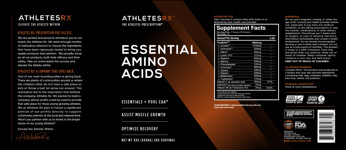 Essential Amino Acids AthletesRX