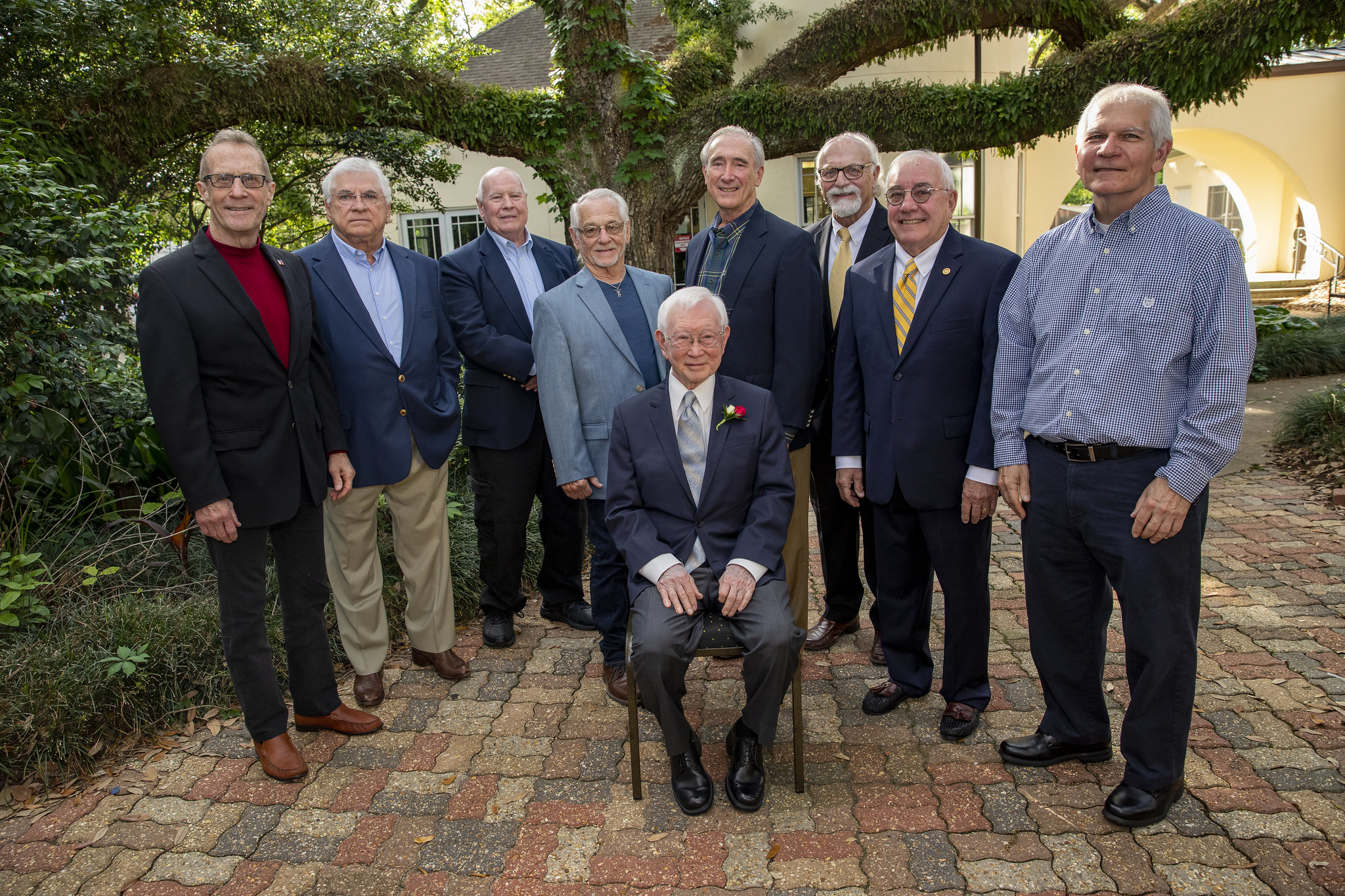 Walter and friends UL Weightlifters and Master Weightlifters.