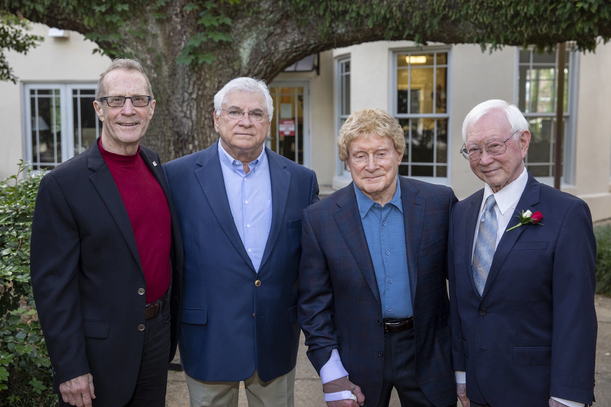 LR Warren Perrin , Weldon Granger, Red Lerille and Walter Imahara