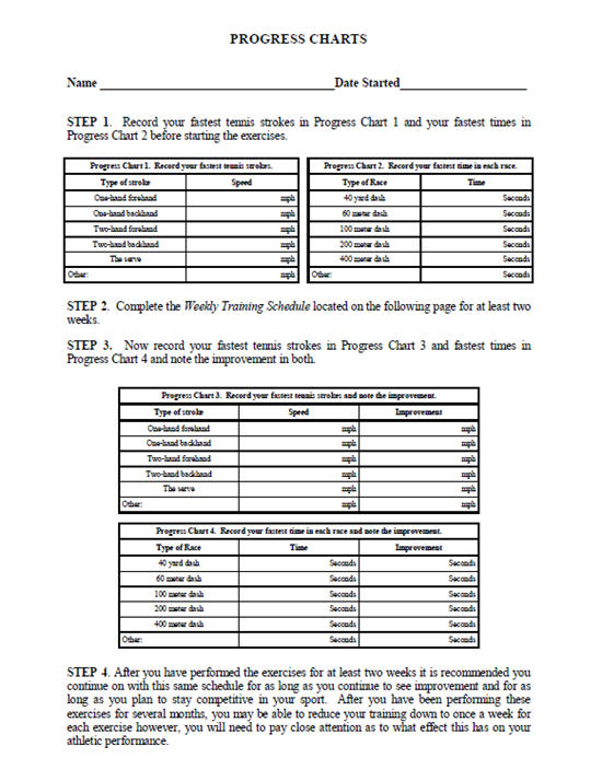 Complete Training Protocol For Tennis Players
