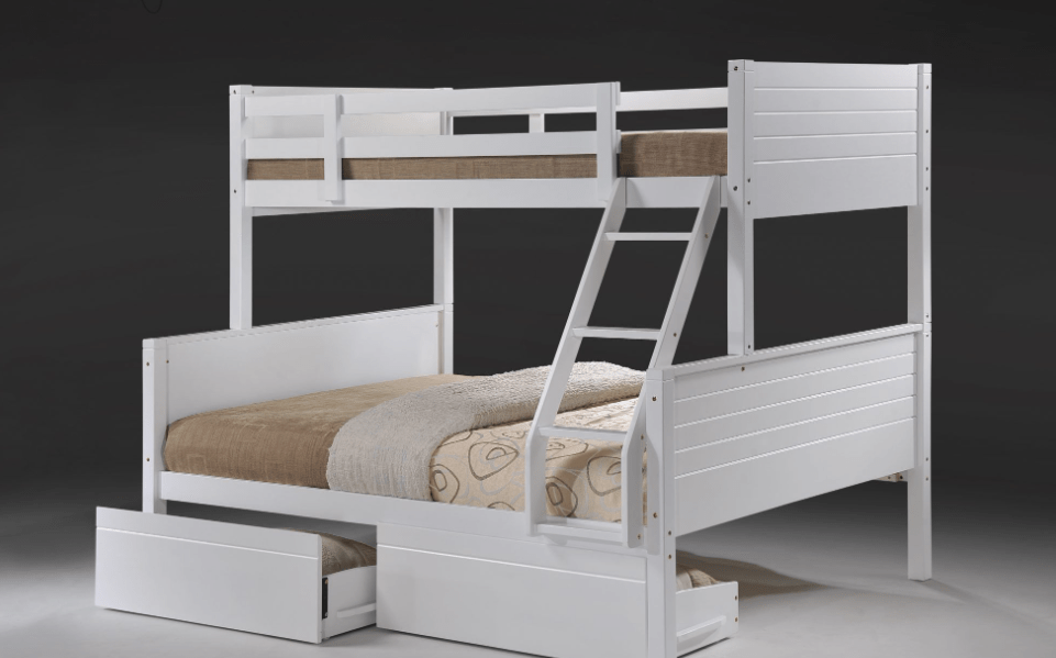 With double bunk beds in NZ, you can conserve a lot of bedding space.