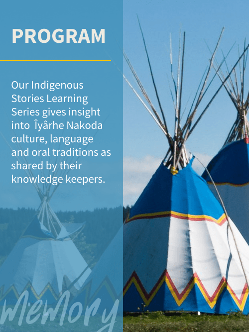 Indigenous Stories Learning Series Canmore Museum Home