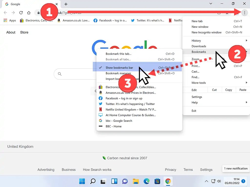 How To Manage Your Bookmarks In Google Chrome