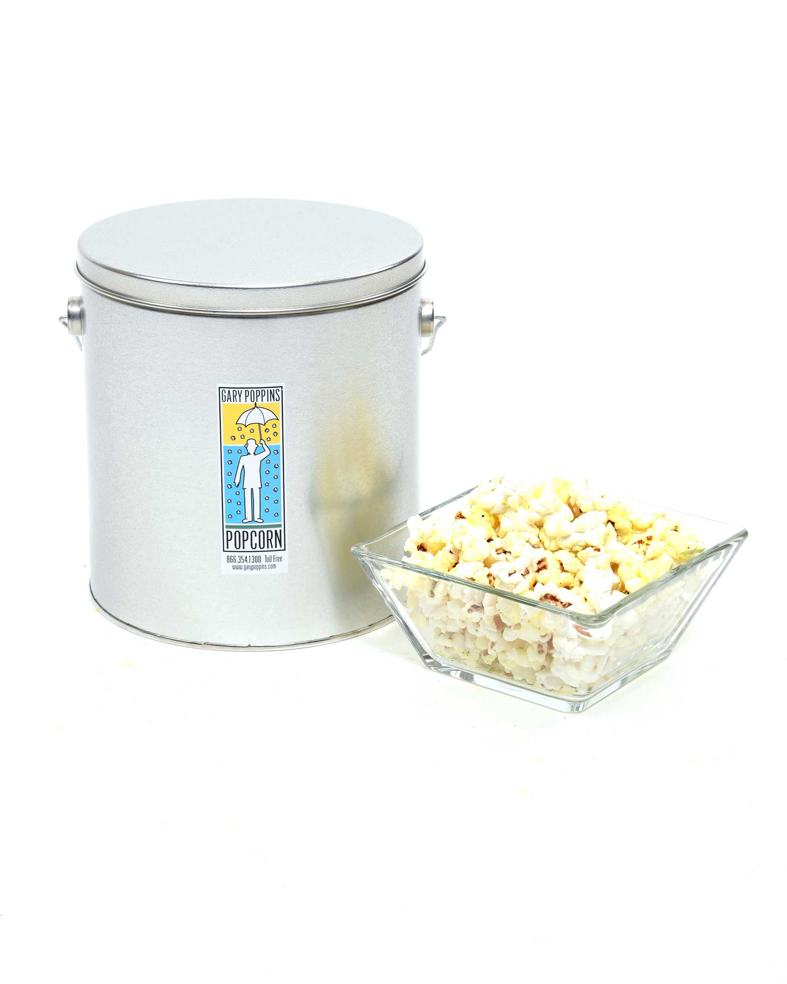 Ranch Gourmet Popcorn 1 Gallon Tin from Gary Poppins