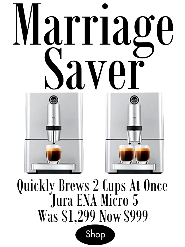 Coffee Machine to Save the Marriage