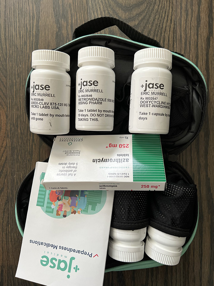 Emergency Antibiotic Kit Pricing And Details JASE Medical, 40 OFF