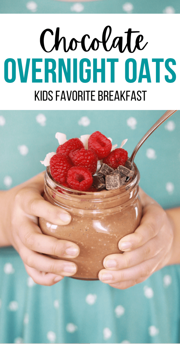 The Best Chocolate Overnight Oats Healthy Breakfast for Kids