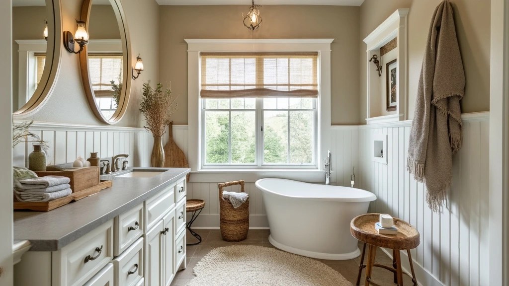 18 Boho Farmhouse Bathroom Ideas for a Unique Makeover