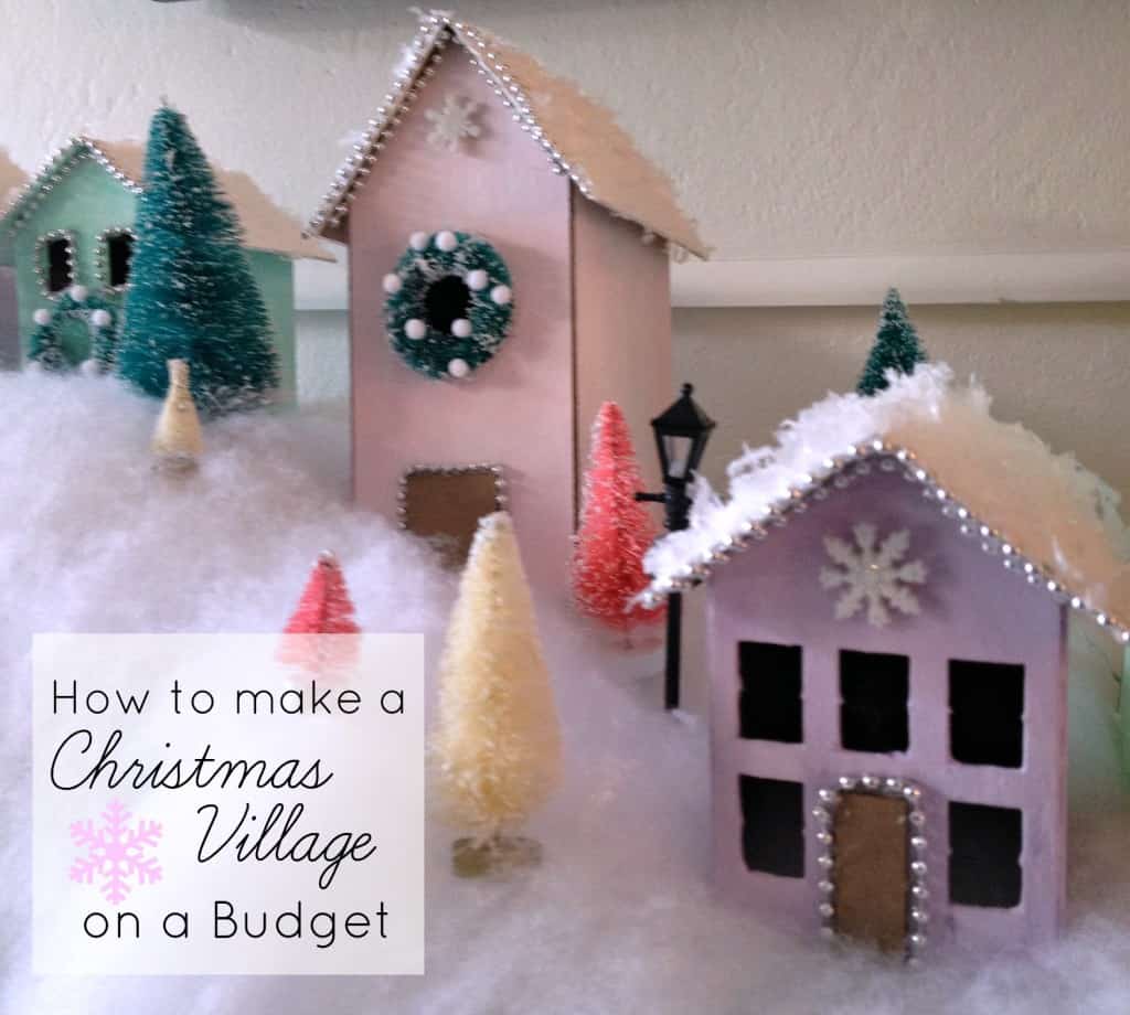Kid Friendly Christmas Village How to Create a KidFriendly Christmas Village on a Budget at home