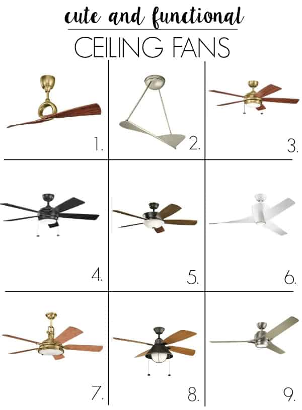 Ceiling Fans that aren't Boring - at 