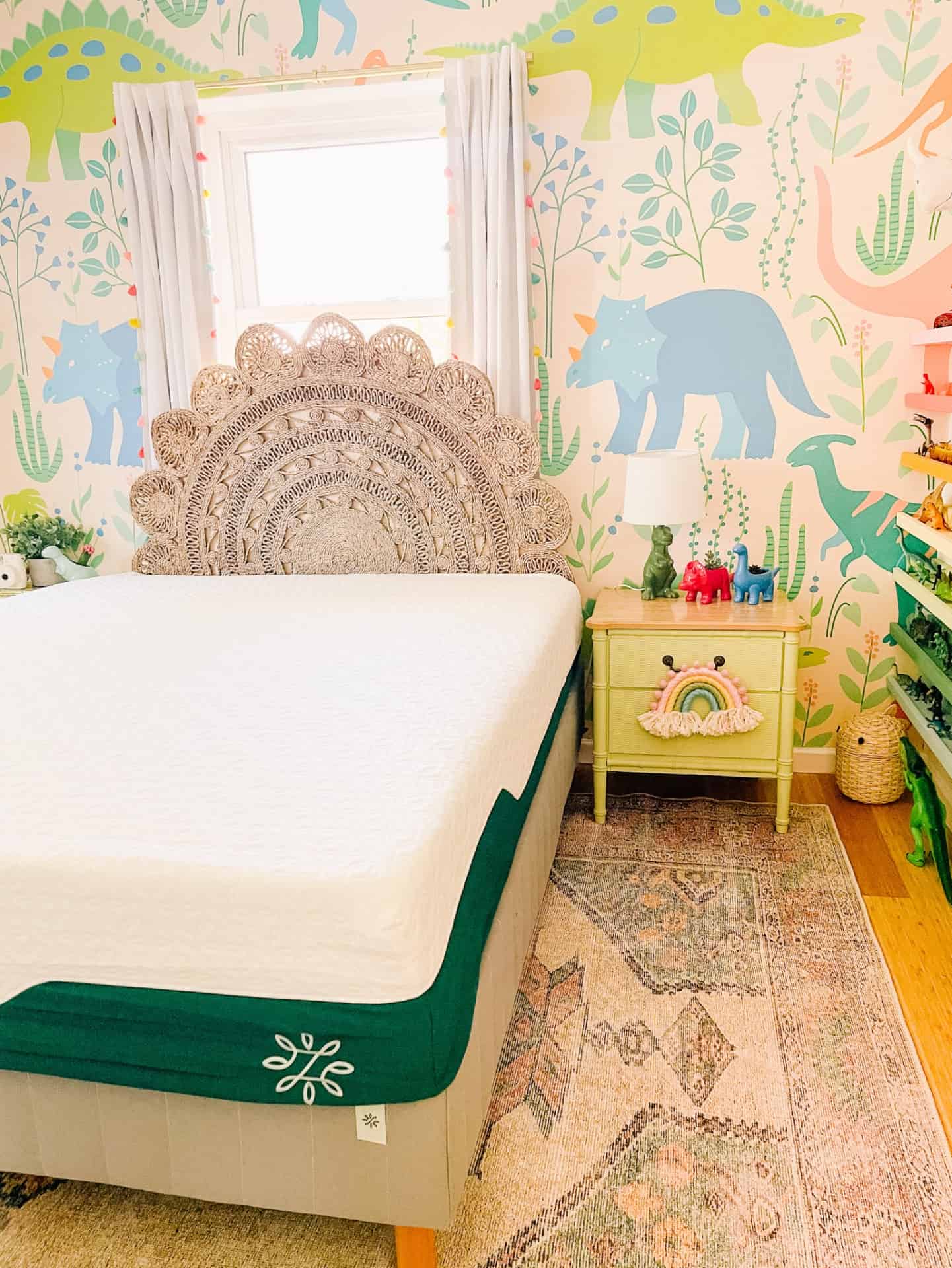 DIY Rug Headboard_6536 at home with Ashley