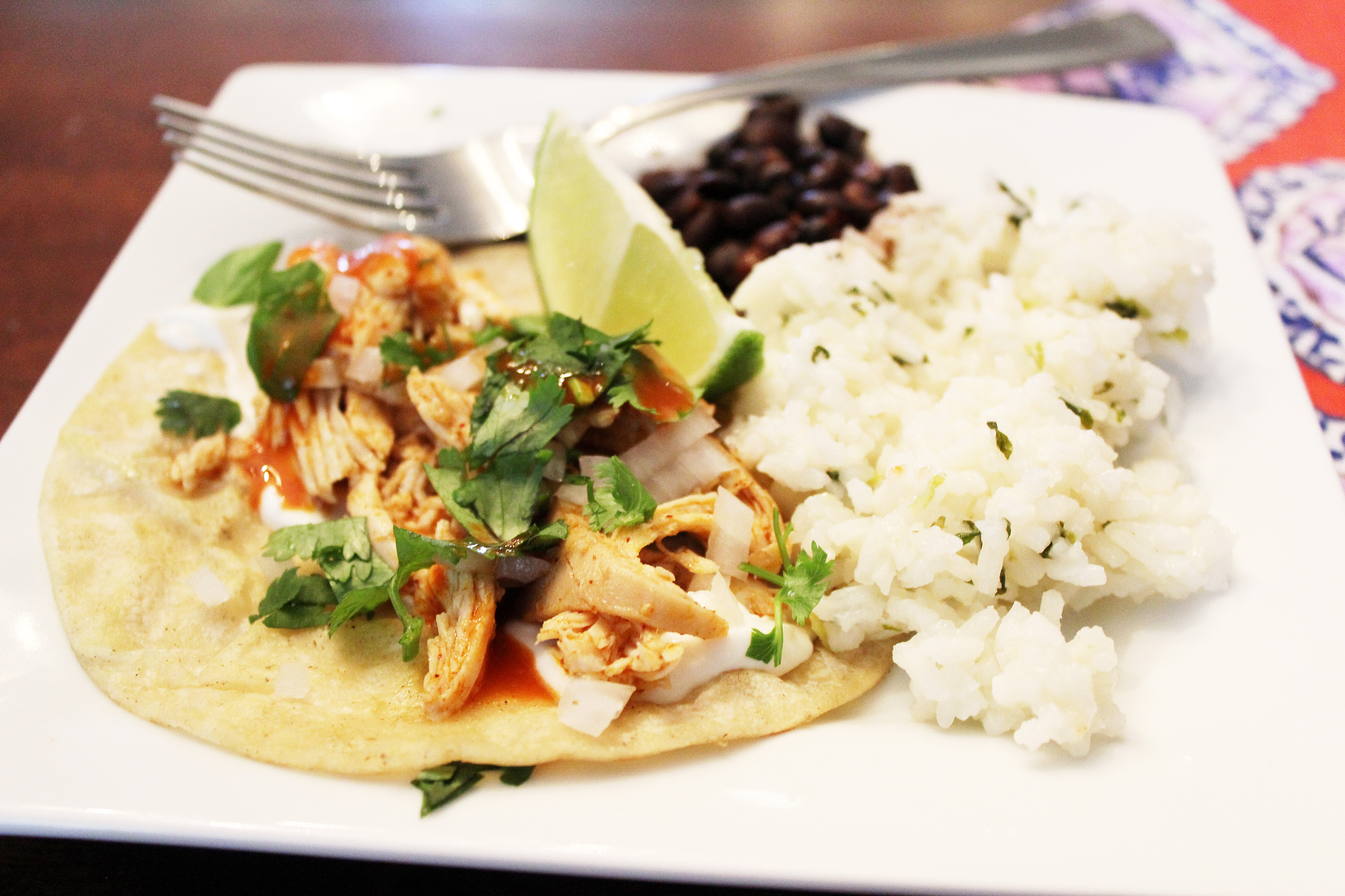 Mexican Style Chicken Tacos At Home with Molly
