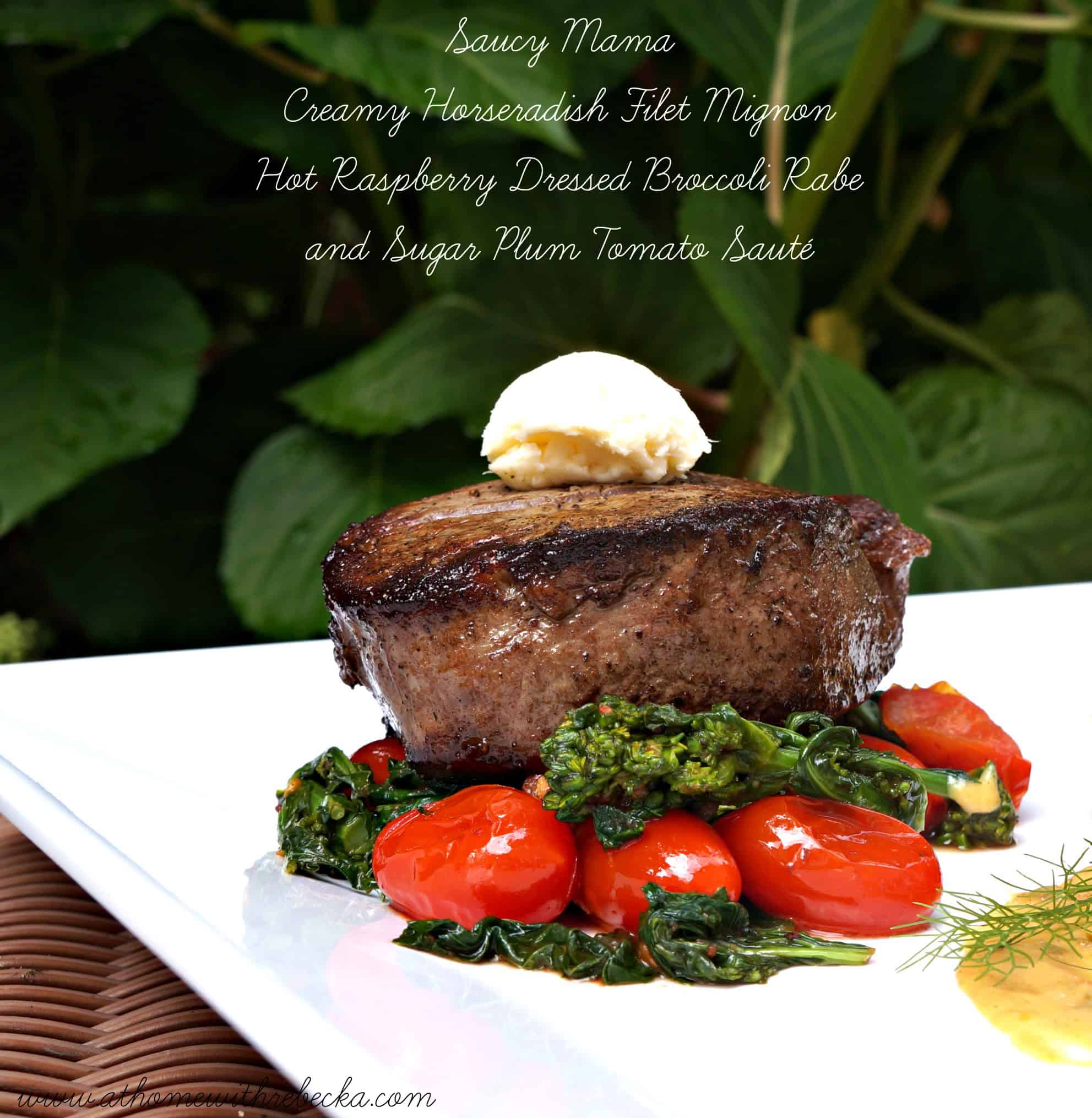 Creamy Horseradish Filet Mignon Recipe At Home with Rebecka