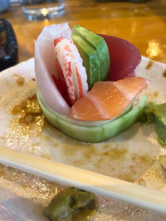 Lots of amazing gluten free options at Joy Sushi in Vail Colorado