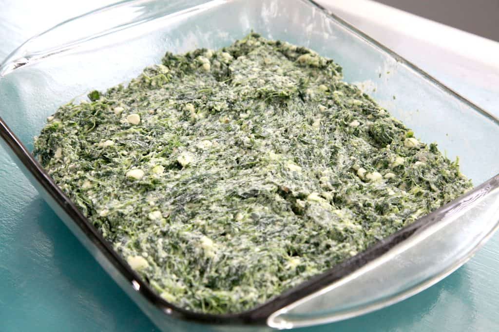 Greek Spinach Kugel gluten free At Home With Shay