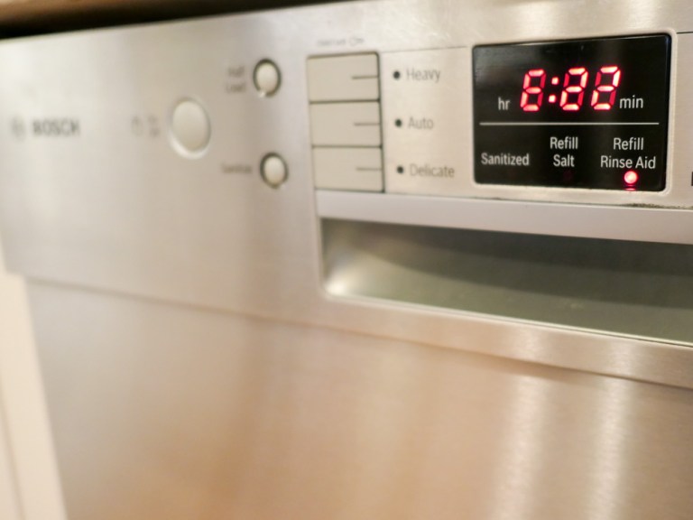 Bosch dishwasher error code E22 At Home with Tech