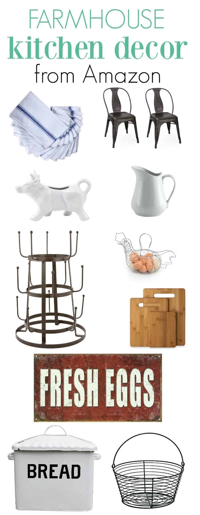 Farmhouse Kitchen Decor on Amazon At Home With The Barkers