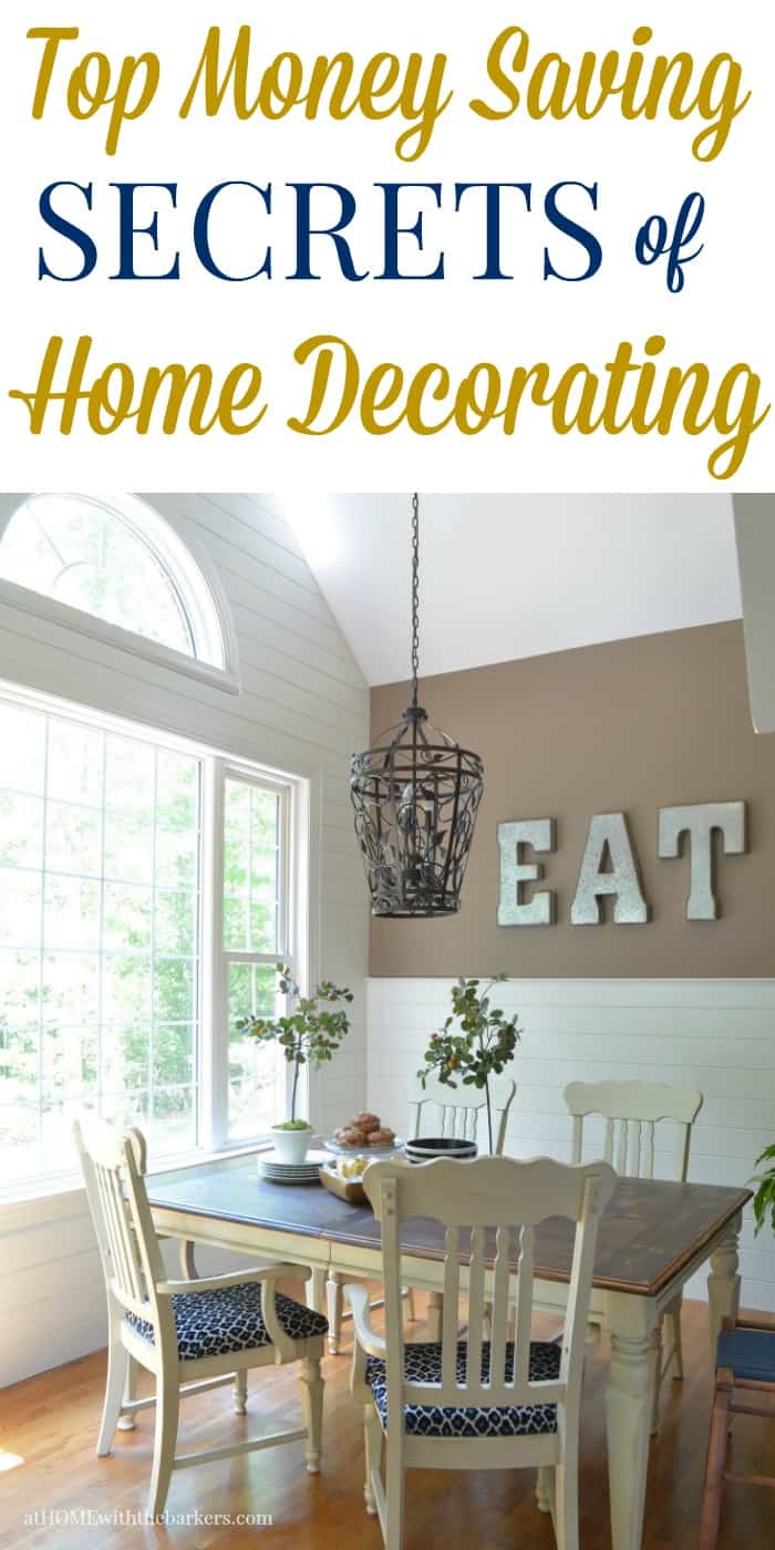 Home Decorating Money Saving Secrets At Home With The Barkers