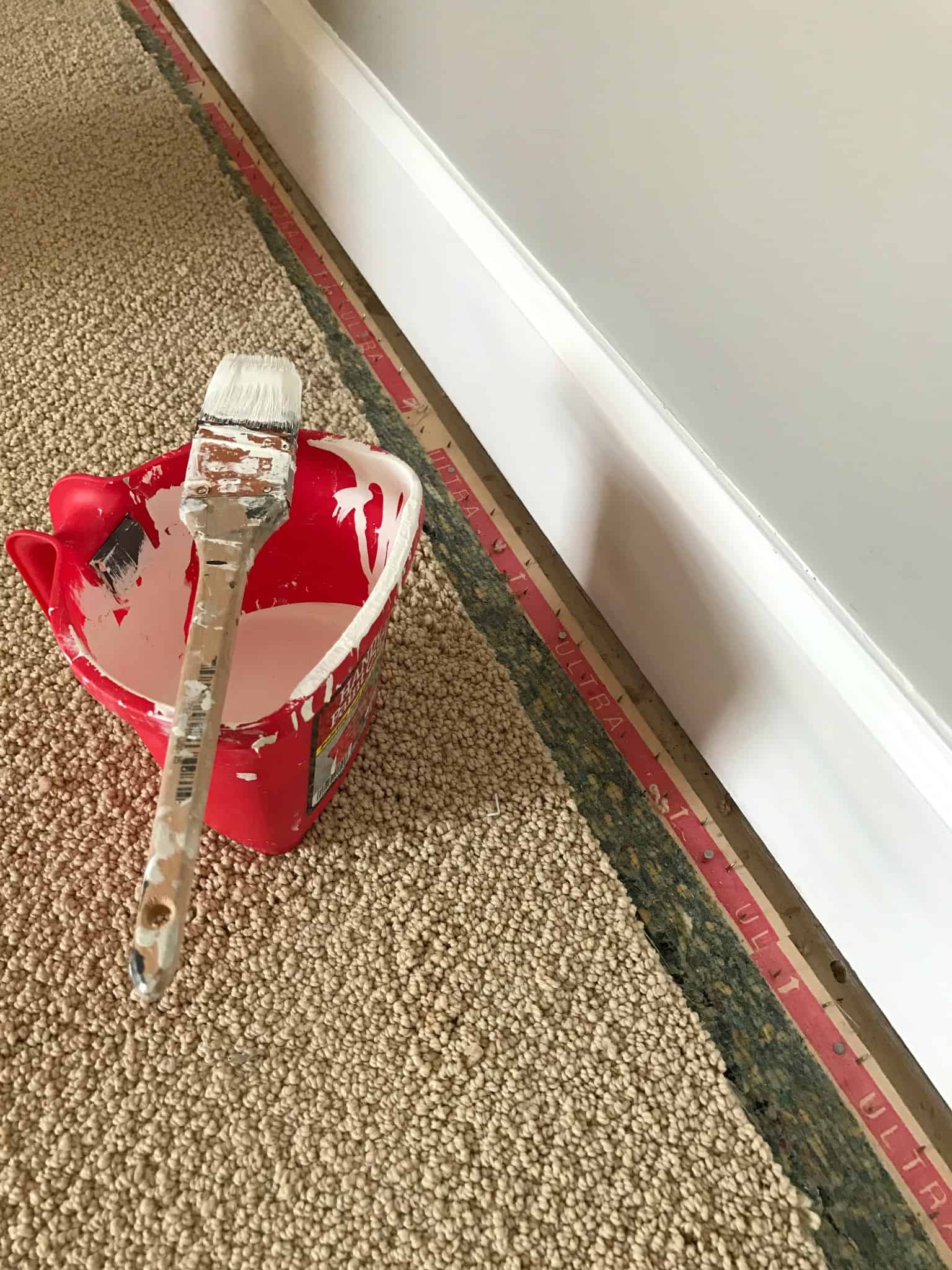 Interior Trim Paint Disaster At Home With The Barkers