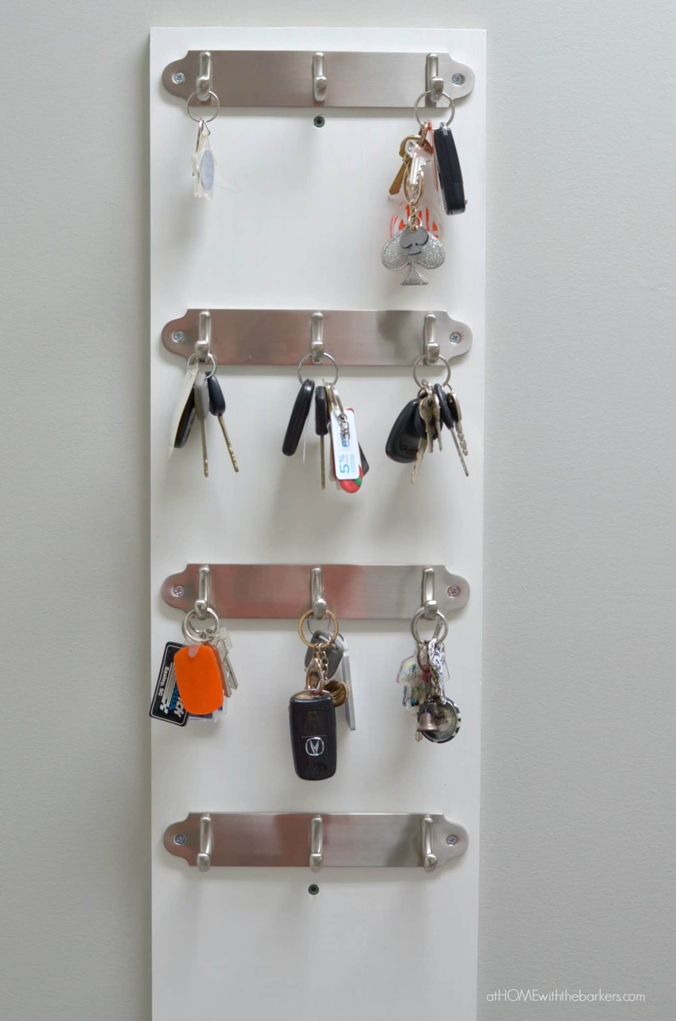 DIY Key Organizer At Home With The Barkers