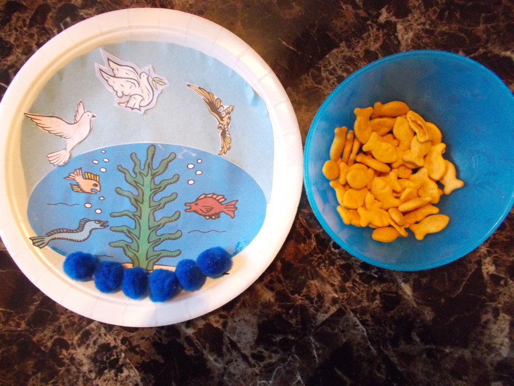 Teaching Bible Stories to Children Creation Crafts with Snack Ideas