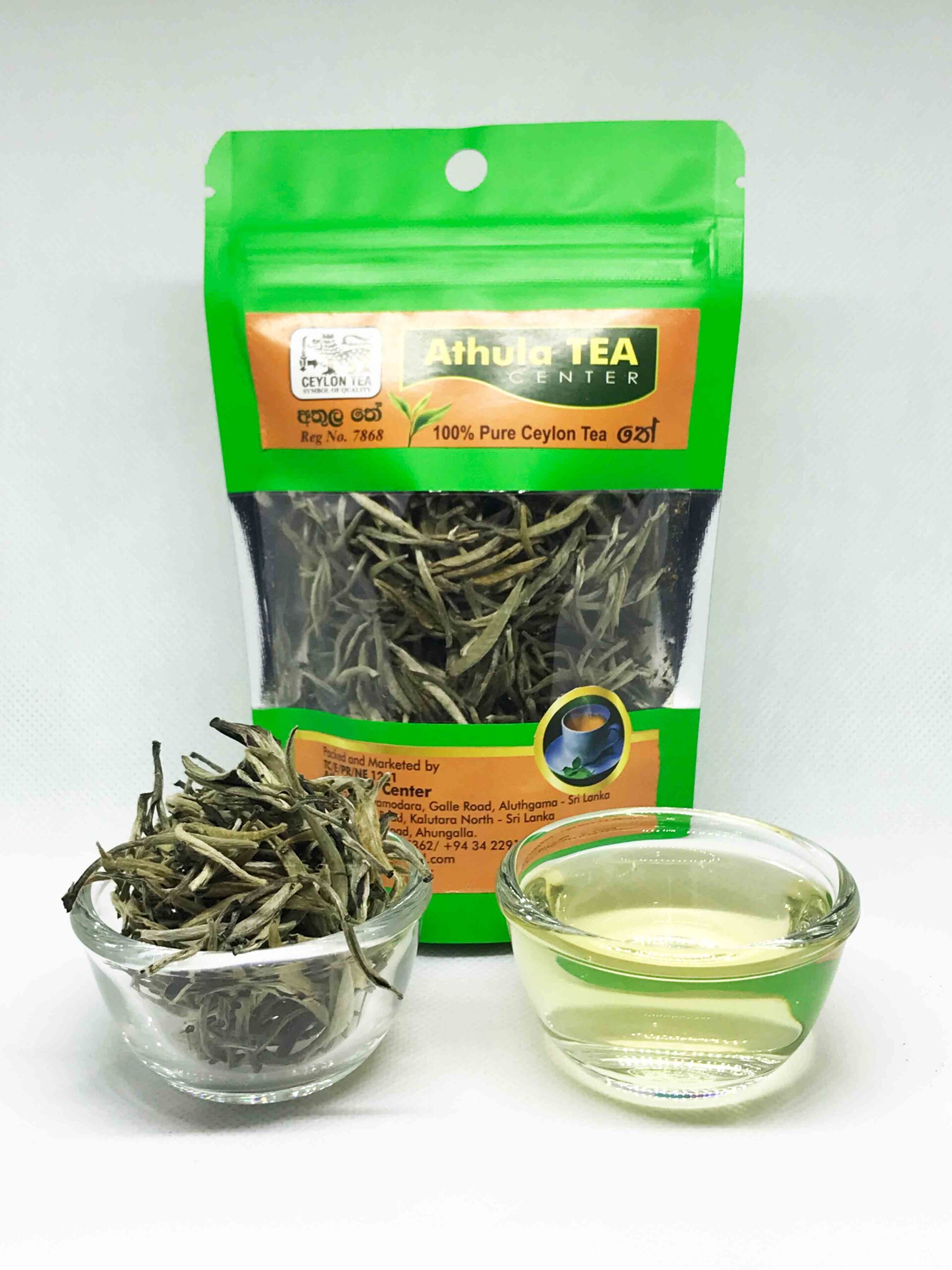 Ceylon Silver Tips Tea Sri Lanka White Tea Loose Leaf Athulatea