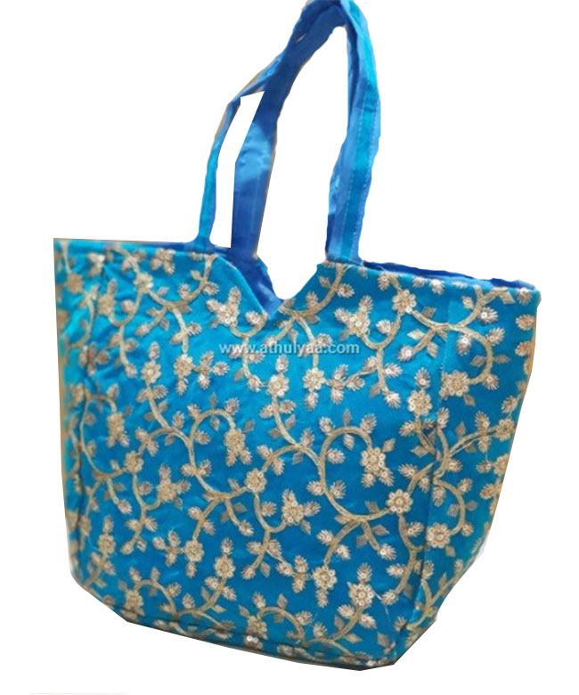 Velvet Embroidery Gift Bag Athulyaa