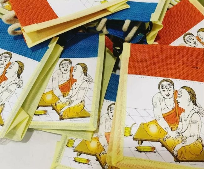 Upanayanam Jute Bags Upanayanam Return Gifts Online Athulyaa