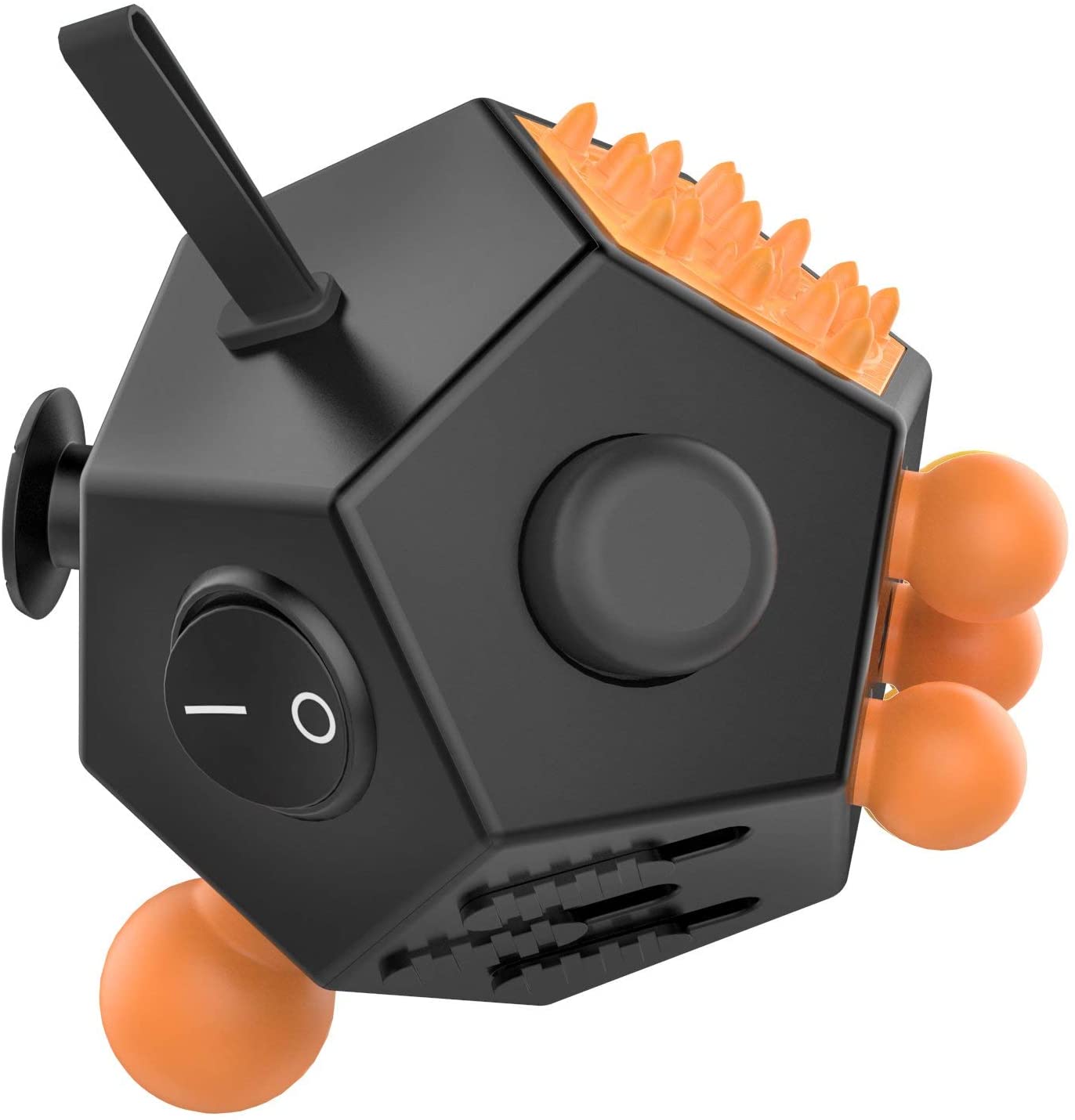 ATiC 12 Sided Fidget Cube, Fidget Twiddle Cube Dodecagon Stress Relief