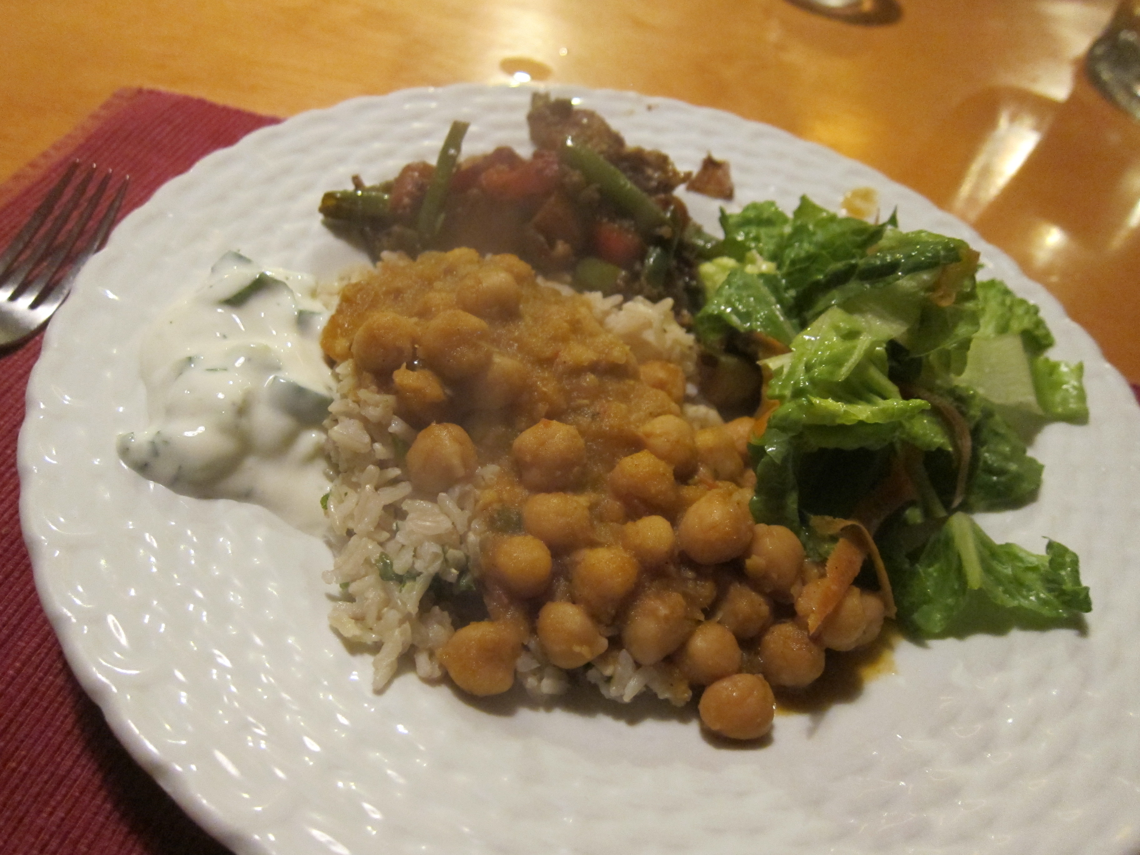 Chana Masala Art You Can Eat