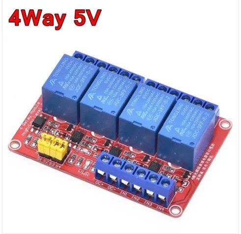 5V 4 Channel Relay Module - atila-electronic.com