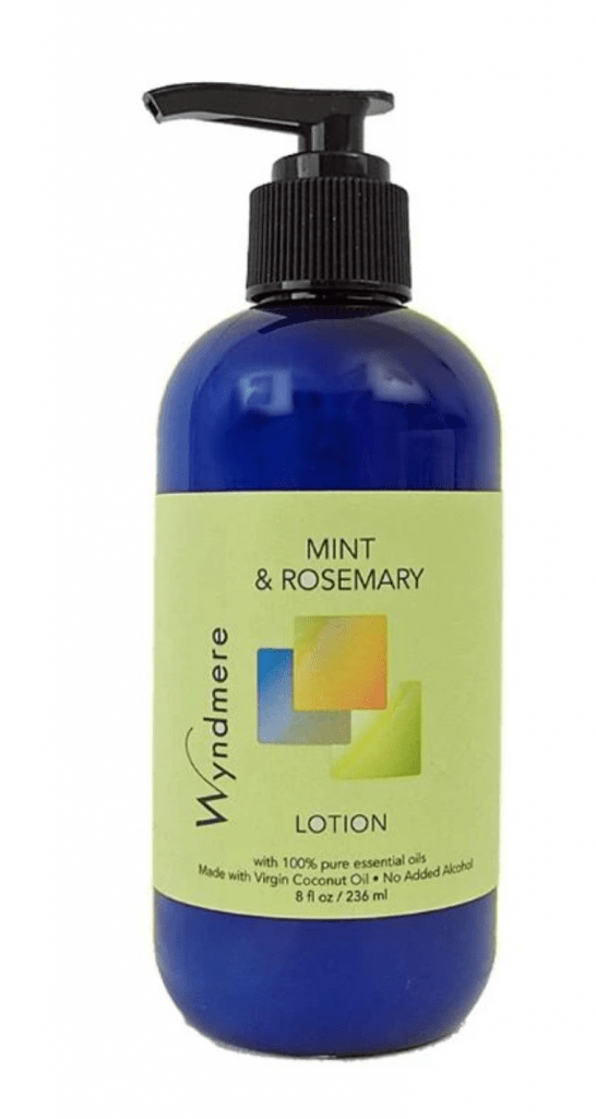 Mint & Rosemary Lotion with Essential Oils 8 oz. A Time for Karma